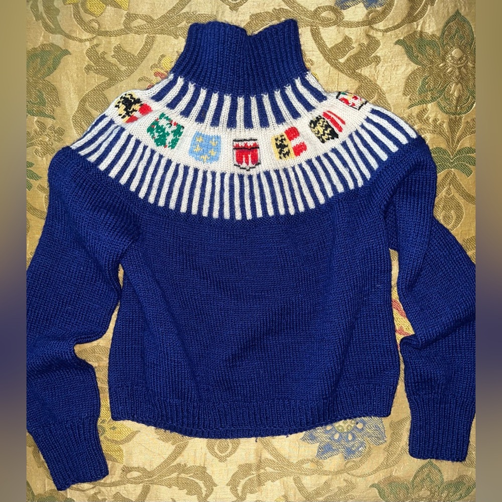 Vintage ski sweater